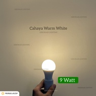 CAHAYA 9 watt led bulb with e27 fitting, white light bulb, lighting decoration