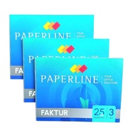 Paperline Invoice Book Large Duplicate 3/s Paperline Invoice Book 3PLY NCR