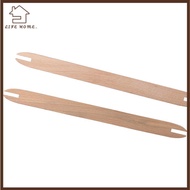 YELGIRL Weaving Tools, 30*2.3cm Log Color Weaving Loom, Weaving Sticks 2pcs Wood Weaving Board Tapes