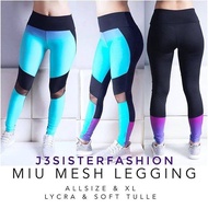 Miu gym leggings, zumba aerobics fitness sports pants Wanita