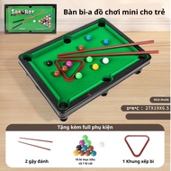 Bàn Bida Mini Cho Bé - Bộ Đồ Chơi Bàn Bida Cho Bé và Gia Đình Đầy Đủ Phụ Kiện