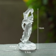 Real Glaze Black and White Fickle Desktop Decoration Seven Master Eight Master For Home Living Room 