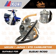 CARBURETOR SUZUKI RC100 (100% JAPAN MIKUNI) PART NUMBER VM16-921