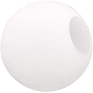 Lighting Fixture Replacement Globes Neckless Top Opening Frosted Opal White Glass Lamp Shades Diamet
