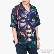 DOSH MENS HAWAII COLLECTION BATMAN เสื้อเชิ้ตฮาวาย ผู้ชาย DBMS5000-BL