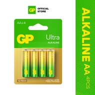 GP Ultra Alkaline Battery AA (4's)