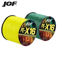 JOF 300M X16 Abrasion Resistant Braided Fishing Line Multicolor Super Strong Sea Line