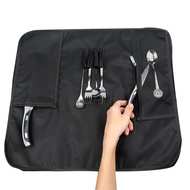 [MY25] 8-Slot Chef Knife Roll Kitchen Cooking Knives Carry Case With Shoulder Strap Chefe Storage Ba