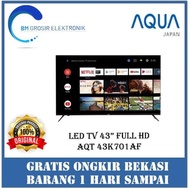Murah AQUA LED TV 43” 43AQT1000U / 43 AQT 1000 SMART ANDROID TV 43