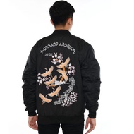 Jaket Bomber Sukajan Murayama Bangau Series A079