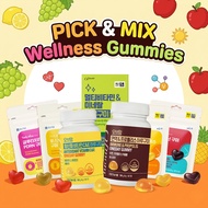 Wellness 5 Flavor Gummy (Vitamin D&Zinc/Vitamin C&E/MultiVitamin/Propolis/Lutein Jelly)