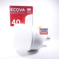 Ecova LED Lamp 40W Capsule T Bulb Energy Saving Electricity 85 percent 4800 Lumens White White