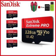 記憶卡 高速記憶卡 Sandiskextreme Pro Micro SD 卡 256GB  U3 V30