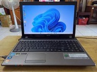 二手acer Aspire 5750G i5四核1G獨顯8/240SS 15.6寸筆電 當零件機賣 不退不保 內容詳看