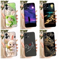 For Motorola Moto G84 Case MotoG54 Cute Rabbit Cartoon Painted Cover Soft TPU Phone Case For Moto G5
