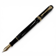 全新 ▼ 派克（PARKER）百年紀念版經典鋼筆，18K金筆尖，黑色GT金筆身，法國製造，男款