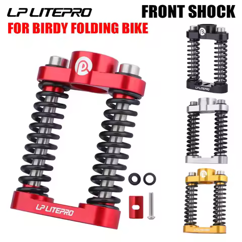 Litepro For Birdy Folding Bike Double Spring Shock Absorber For Birdy3 Suspension P40/R20/GT Shock A