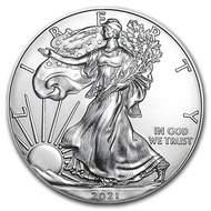 2021 United States Mint ASE Eagle Liberty 1 oz .999 Silver Coin BU 1oz