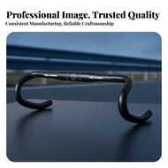 Two-Wheeler Drop Handlebar Aluminum Alloy Drop Handlebar Bike Part 31.8 Mm Clamp Cycling Gear Smooth