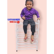 Multipurpose Shoe Rack, Stainless Steel, 3 Tiers, 5 Tiers, 4 Tiers