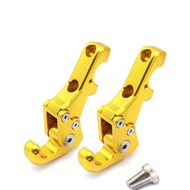 หมวกกันน็อคอุปกรณ์เสริมที่จับรถจักรยานยนต์2ชิ้นกระเป๋าตะขอกระเป๋าแขวนสำหรับ Dayang FEKON ADV150ร่วม