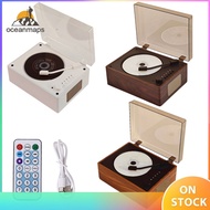 OCE  Portable CD Player Rechargeable Support CD BT USB 3.5mm AUX CD Music Player Bluetooth-Compatibl