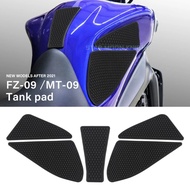 For Yamaha MT-09 MT 09 MT09 FZ-09 FZ09 FZ 2021 - Tank Pad Non-slip Side Fuel Tank Stickers Waterproo