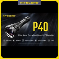 NITECORE P40 Search LEP Flashlight 2000Lumens Max Beam Distance 2,900m USB-C Rechargeable With 5500m