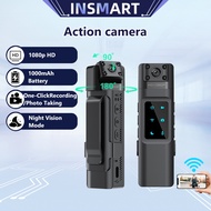 INSMART Mini 1080P HD Action Camera WIFI Connection Handheld Video Recorder Supports High-definition
