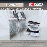 KING Bearing HONDA 1.6L B16A VTEC 2.0L B20B NON VTEC DOHC for Civic EF9 EG6 EG9 CRV RD1 RD2 RD3