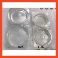 100 hộp nhựa tròn đựng bánh H28
