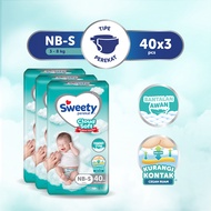 Sweety Silver Comfort Cloud Soft Newborn NB-S40 x3