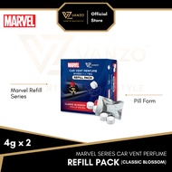 VANZO Marvel Series Car Vent Perfume Refill Pack - Classic Blossom (4g x 2)