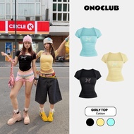 GIRLY TOP women's bodycon t-shirt - ONOCLUB