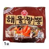 OTTOGI 不倒翁 香辣海鮮風味拉麵 120g  5包