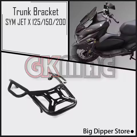For SYM JET X 125/150/200 Motorcycle Accessories Tail Rack Rear Shelf Trunk Bracket Fit XS150T-9A
