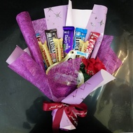 Chocolate Bouquet Flower / Surprise Delivery Bouquet Gift / Birthday Bouquet Gift /Anniversary Bouqu