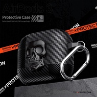 SSD02A1 AirPods 4 case/AirPods 3 /AirPods Pro 2/AirPods Pro Secure Lock Rotary Switch Case Anti Scra