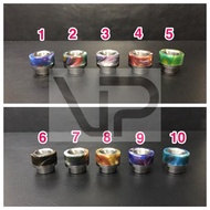 Ready JT Resin + Stainless Steel Driptip for Goon Tokugawa Twisted Messes RDA