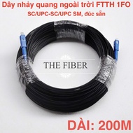 Dây nhảy quang ngoài trời SC/UPC-SC/UPC dài 200m 1FO SM (FTTH)