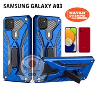 CASE HP SAMSUNG A03 New casing standing robot hard case NEW cover