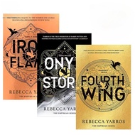 Fourth Wing series :.#1 Fourth Wing #2 Iron Flame #3 Onyx Storm