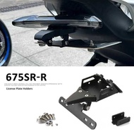 New For CFMOTO 675SR-R 675SRR 675 SR-R Motorcycle Rear Lnse Plate Holder Bracket Tail Tidy Fender El