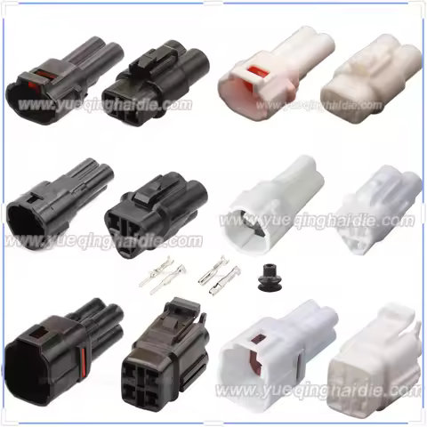 Sumitomo 2P 3P 4Pin Connector Waterproof 2mm Male Female Automotive Wiring Harness for Honda Yamaha