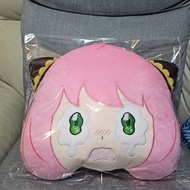 送SF 全新有牌 間諜家家酒抱枕 咕𠱸 Spy x Family cushion 毛公仔 大公仔 12吋 30cm 正版 正品 官方授權 頭形攬枕 大頭抱枕 安妮亞 Anya 黃昏 Loid Forg
