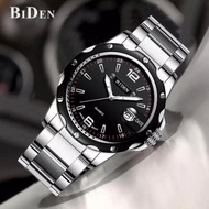 Jam Tangan Pria Biden YN0012 SilverBlack/SilverWhite