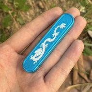 new Cool Chinese Dragon Fidget Toys EDC Plastic Fidget Slider Infinite Push Haptic Slider Stress Rel