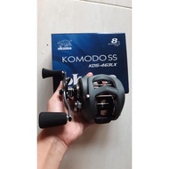 Reel BAITCASTING OKUMA KOMODO SS KDS-273, KDS-364, KDS-463 RIGHT HANDLE AND LEFT HANDLE - Indostar