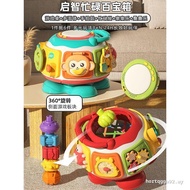 Baby Hand Patting Drum Busy Music Hexahedron Children Montessori Educational Early Education Baby 8 