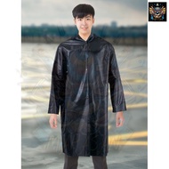 BAJU HUJAN LABUH,BAJU HUJAN TAHAN LAMA,BAJU HUJAN VIRAL Waterproof Reusable Unisex Long Raincoat Baj
